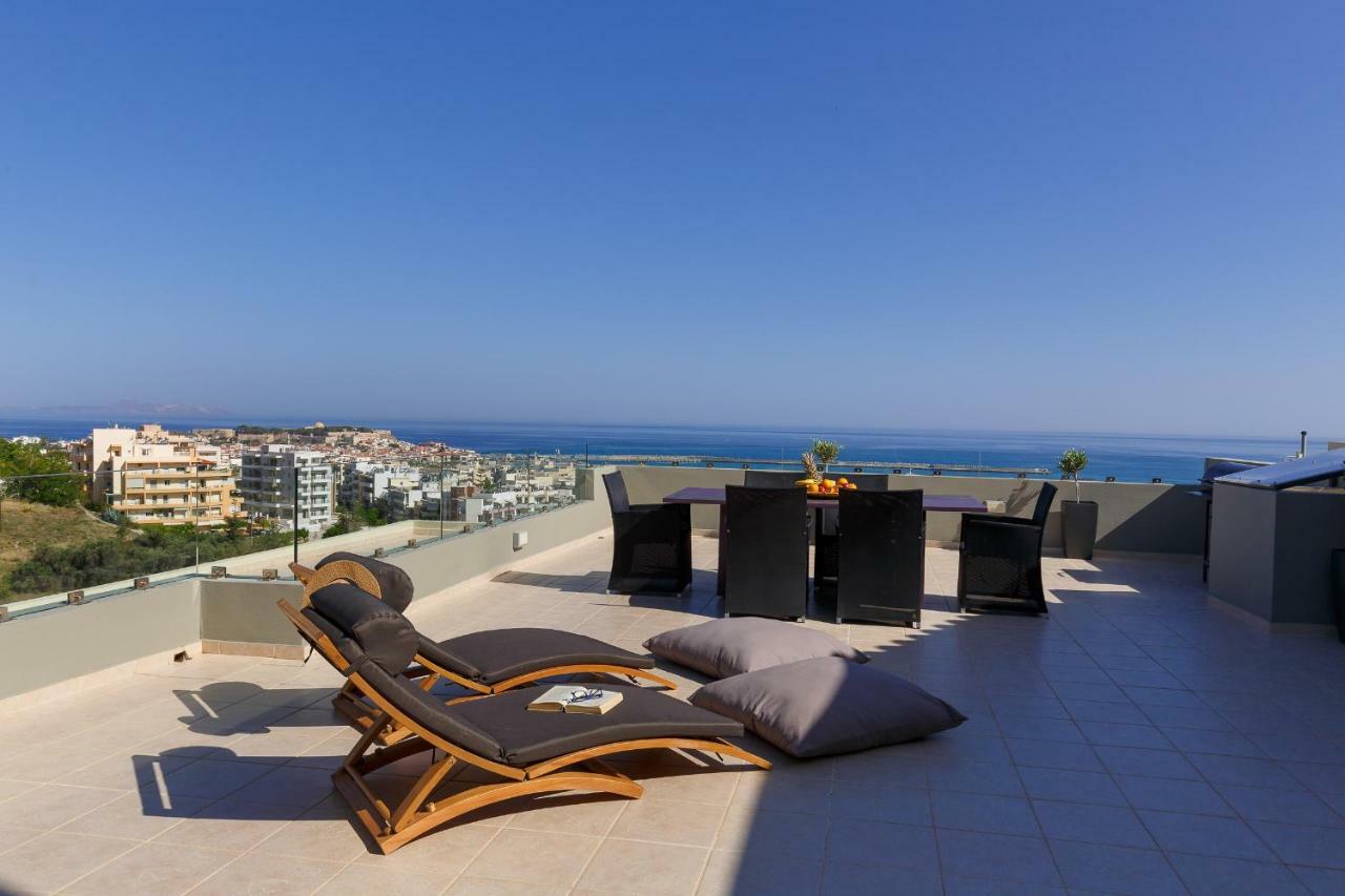 레팀노 Stelios Penthouse 아파트 외부 사진