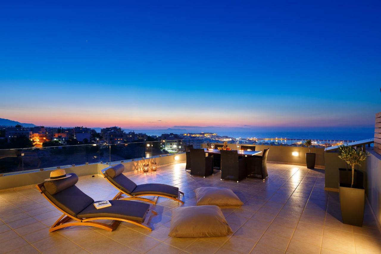 레팀노 Stelios Penthouse 아파트 외부 사진
