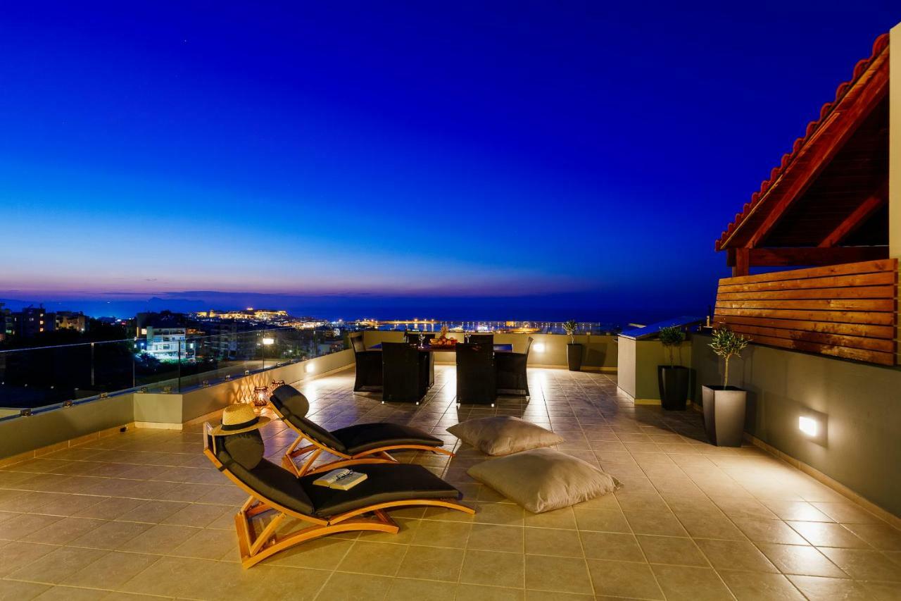 레팀노 Stelios Penthouse 아파트 외부 사진