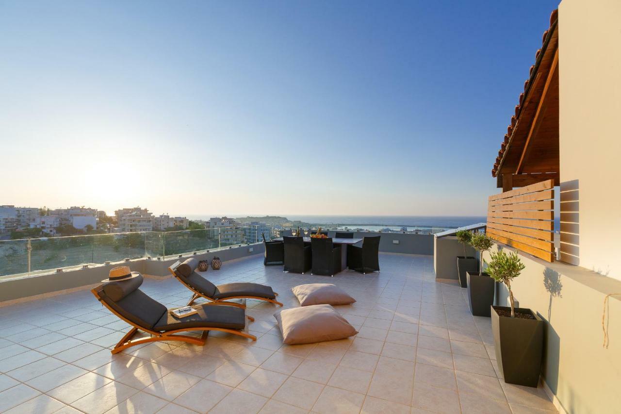 레팀노 Stelios Penthouse 아파트 외부 사진