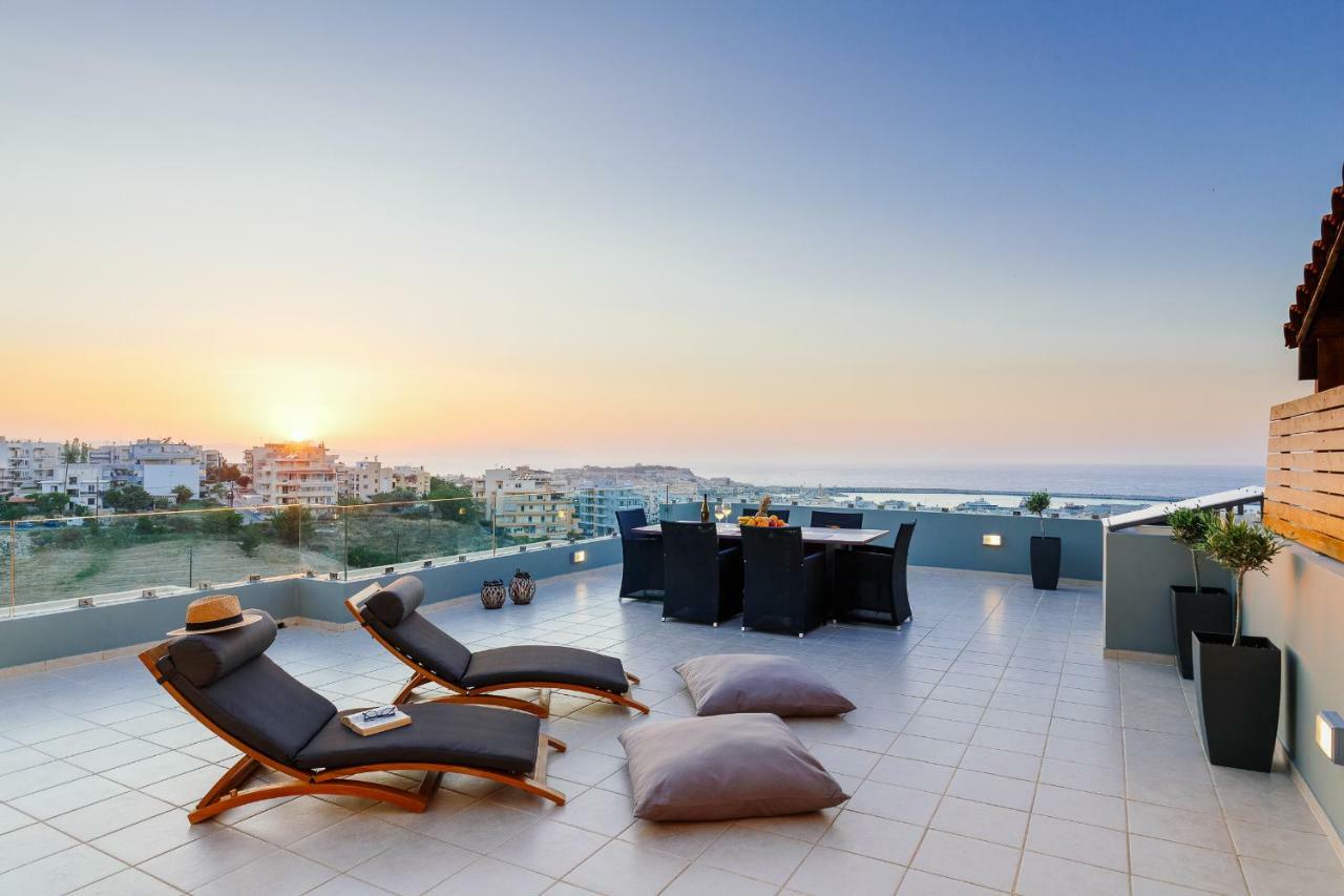 레팀노 Stelios Penthouse 아파트 외부 사진